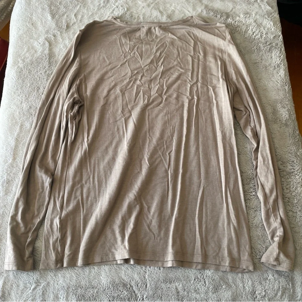 Kettlewell Women's Tan Long Sleeve Top size XL